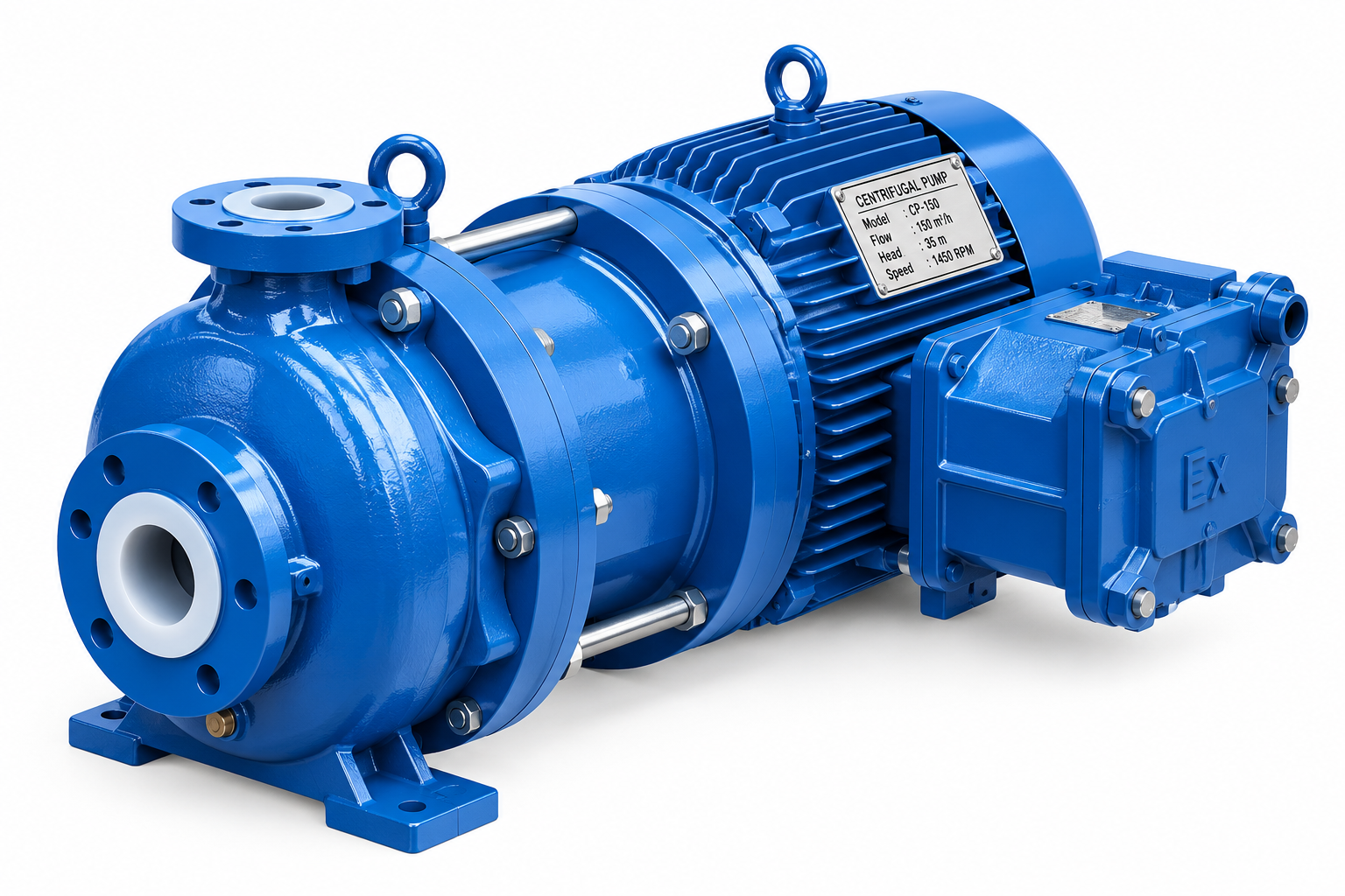 Sealless Magnetic Driven Non Metallic Pump